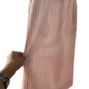 Pendleton  Vintage Silk Blend Pink & White Pinstripe Pencil Skirt size 6 S small Photo 5