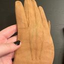 Vintage 1950s/1960s Light Tan Camel Suede Women’s Ladies Gloves Photo 3