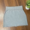 n:philanthropy  Gray Tropica Silk Blend Kangaroo Pocket Mini Skirt Photo 1