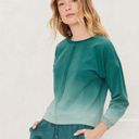 Garnet Hill  Green Classic French Terry Sweatshirt M Photo 1