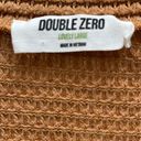 Double Zero  Button Cardigan Waffle Knit size large Photo 1