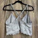 Aerie  Light Gray Lace Racerback Bralette, XXL Photo 1