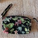 Vera Bradley  green and black clutch Photo 0