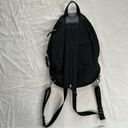 TUMI Black Naomi Convertible Backpack Sling Bag Purse leather trim Photo 4