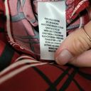 kim rogers  red plaid button down size sp Photo 6