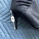 Black leather knee high boots size 6 Photo 5