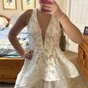 Luxxel White Lace Dress Photo 0