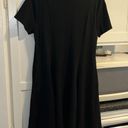 Torrid black skater style flute dress 0/14/16 Photo 5