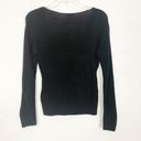 Bar III  Wool Blend Wrap Black Sweater XS Photo 6