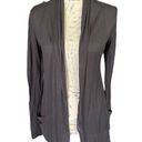 Zenana Outfitters  Dark Gray Lightweight Cardigan Size Large Photo 3