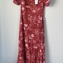 Petal and Pup  Franklin Maxi Dress in Rust Size 6 NWT Photo 2