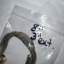 Twisted Mesh  Silver Tone Bracelet With Barrel Charms Photo 7