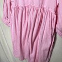 Petal and Pup  Ermias Long Balloon Sleeve Mini Smock Dress Textured Pink Size 2 Photo 5