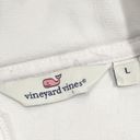 Vineyard Vines  Shep Quarter-Zip Knit Shirt White Size Large Photo 6