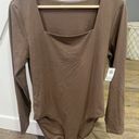 Old Navy brown square neck bodysuit  Photo 0