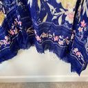 American Eagle Floral Shawl Wrap Kimono One Size Photo 5