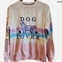 Simply Southern  SANDY DOG LOVER SOFT COASTAL BEACH CREW sweatshirt Photo 0