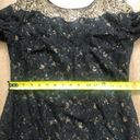 Antik Denim Antik Batik Black Gold Ricci Sequin Lace Mini Dress NWT M Photo 9