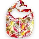 Krass&co Three Sisters  Reversible Sling Tote Floral Chevron Bright Colorful Bag Boho Photo 0