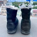 Sorel black waterproof suede with faux fur Explorer Joan booties, size 8.5 Photo 3