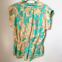 Madison Marcus  Patterned High Neck Blouse Large Photo 6