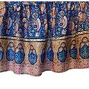 Emery Rose Large Blue and Yellow Paisley Blouse​​ Photo 1