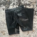 ZARA  Black Leather Pants Photo 2