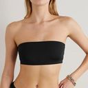 Good American  Better Band bandeau bikini top in black size 7 Photo 0