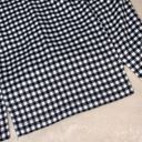 love on a hanger NWT  Black and White Buffalo Plaid Mini Skirt Photo 1