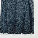 Vince  Black Dot Silk Knot Waist Midi Celestial Skirt- Size 8 Photo 10