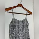 Equipment , silk snake print, spaghetti strap, black, white, gray tank S Photo 3