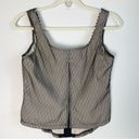 Frederick's of Hollywood  Corset Bustier Sexy Top Lace Mesh Medium Black Y2K Vtg Photo 5