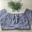 Ellen Tracy  linen Capri pants.  Size medium. Cute front pockets. Photo 1