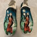 JACK The Nightmare Before Christmas  & Sally Slip-On Sneakers Sz 9 Photo 0