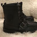 Polo Leather  Ralph Lauren Logo buckle Boots( UNISEX) Photo 2