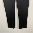 Betabrand  Dress Pant Yoga Pants Straight Leg Black S Photo 5