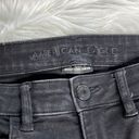 American Eagle  Black Distressed Hi Rise Jeggings Photo 2