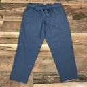 32 Degrees Heat 32 Degree Cool Womens Pants Blue XLarge XL Paperbag Waist Straight Belted Photo 0