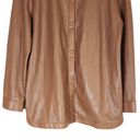 Marc New York  Faux Leather Shacket Jacket Size Large Photo 3