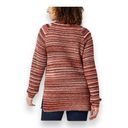 a.n.a Womens Crew Neck Long Sleeve Pullover Sweater Spicy Spacedye Large New NWT Photo 1