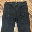 Bebe  black beaded jeans size 5 Photo 1