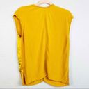 Allison Joy  Yellow‎ Mustard Sleeveless Top XS Photo 3