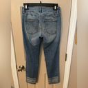 White House | Black Market  The Slim Crop medium wash mid-rise beaded jeans. Size 0 Photo 8