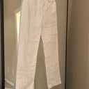 ZARA White Straight Leg Jeans Photo 0