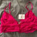 Free People Alyssa Pink Underwire Bra Photo 1