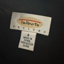Talbots  Sleeveless Scoop Neck Formal Midi Dress Black Size 4 Photo 4
