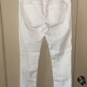 Gap  Cropped Skinny Stella Jean in white - size 4 Photo 2