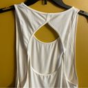 Buffbunny  ladies crossover off white ventilated activewear tank size XS Photo 2