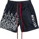 Unisex XS KILL CREW FLAME REGULAR CUT SHORTS Photo 0