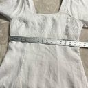 Madewell  Alexi Minidress Women's Size 6 White Linen Blend Flutter Sleeve NWT Photo 9